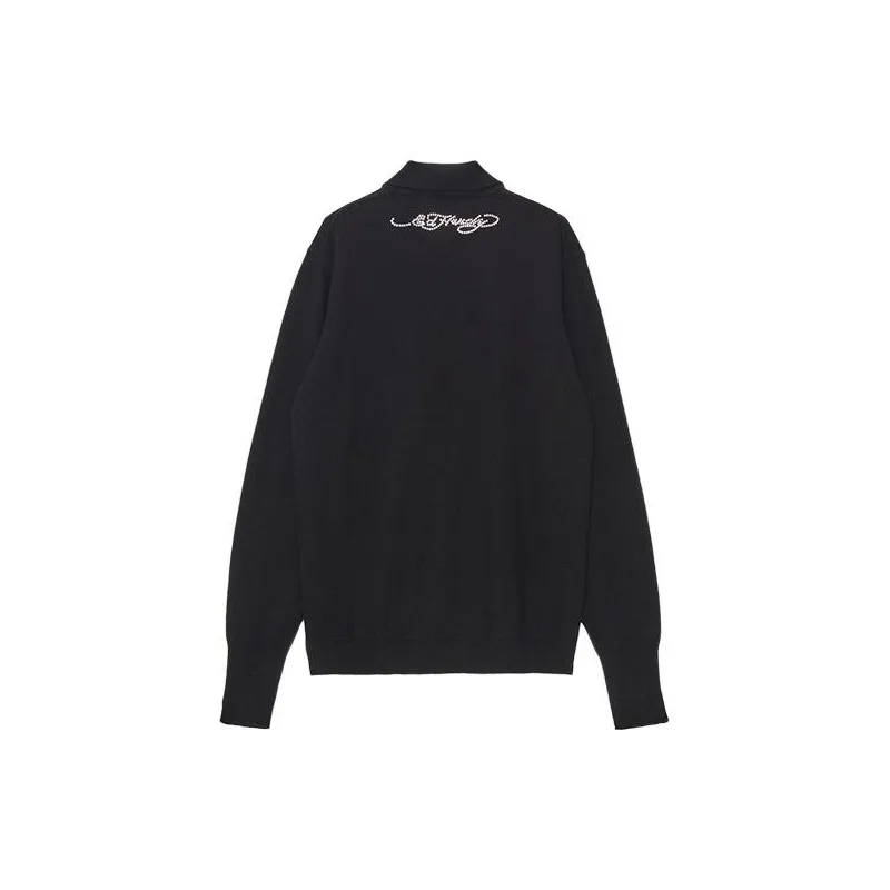 Ed Hardy SS24 Sweater Men's Black-1