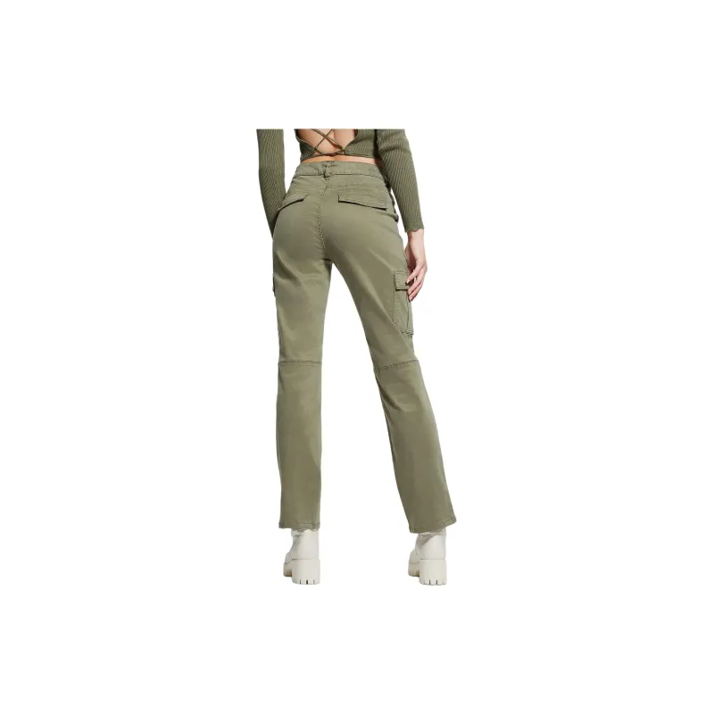 GUESS Eco Sexy Cargo Pants Cargo Pants Women's Grass Green-1