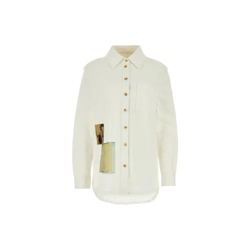 Lanvin Shirts Men Beige