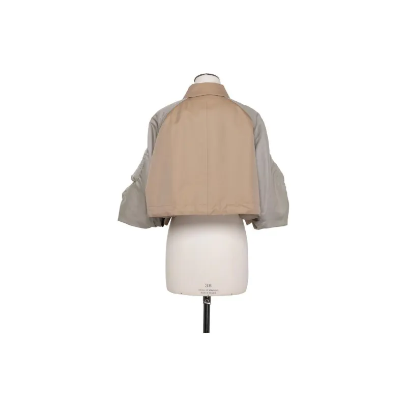 Sacai Twill Jacket 'Beige/Khaki'-1