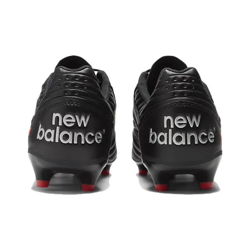 New Balance 442 V2 Pro FG Slip Resistant Soccer Shoes Unisex Black White-4