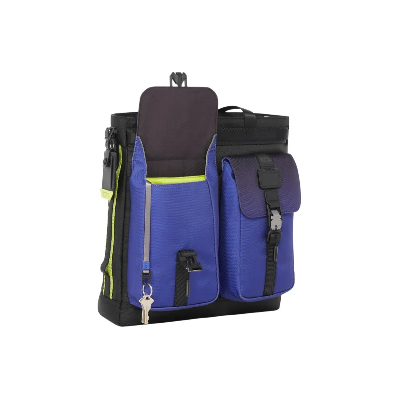 TUMI Alpha Bravo Fabric Tote Bag, Shopping Bag, Handbag Men's Blue-1