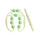 [Luxury 9-Roll Clothing Sets]Leg Slimming Massage/Muscle Relief/Body-Shaping-Cow Fruit Green