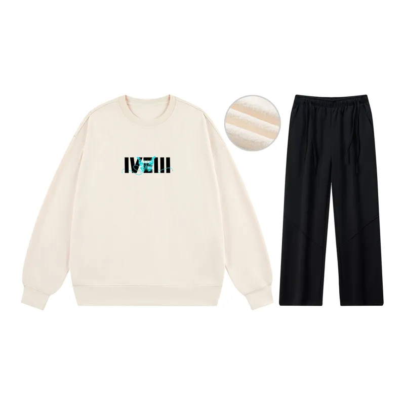 IVEIII Sweatshirt Sets Unisex-5