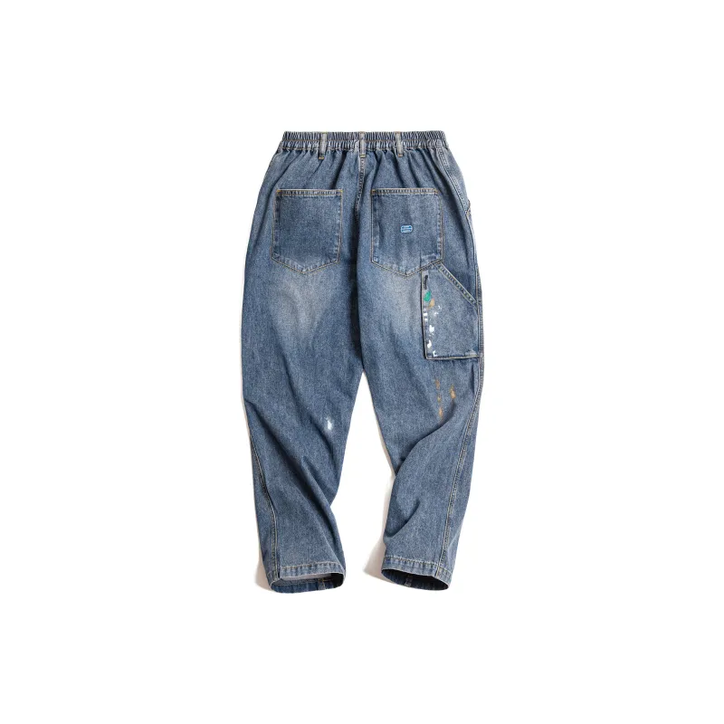 MADEN Jeans Men Light Blue-1