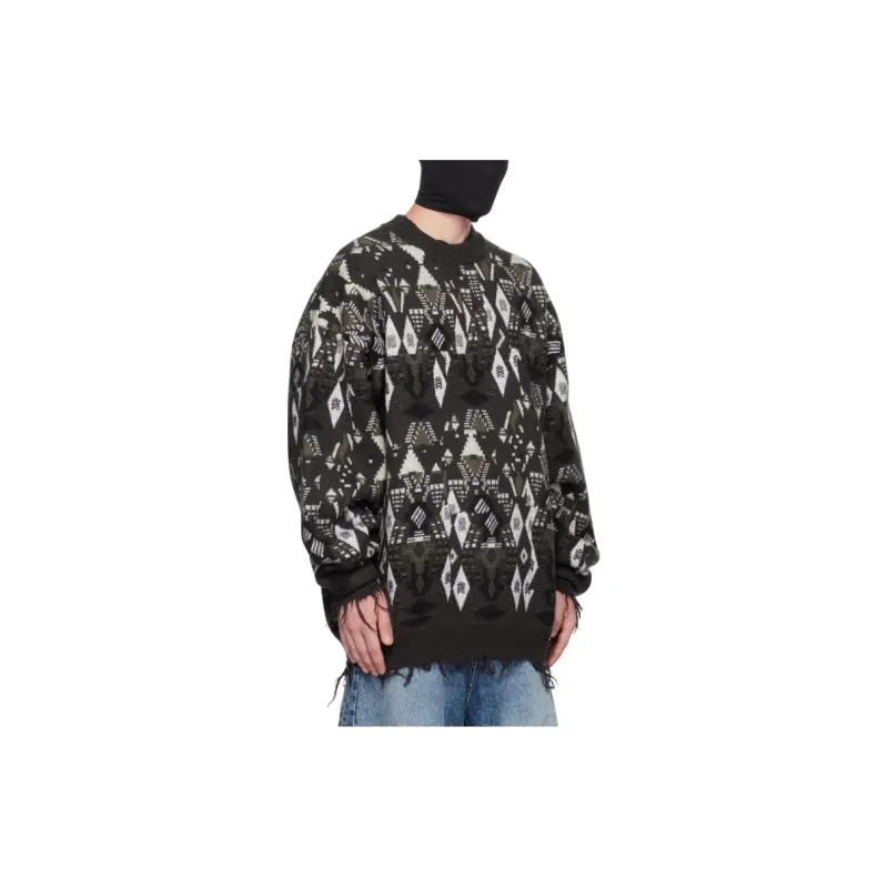Vetements Sweaters Men Green-2
