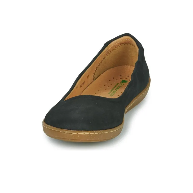 El Naturalista Casual Single Shoes Women's Black-3