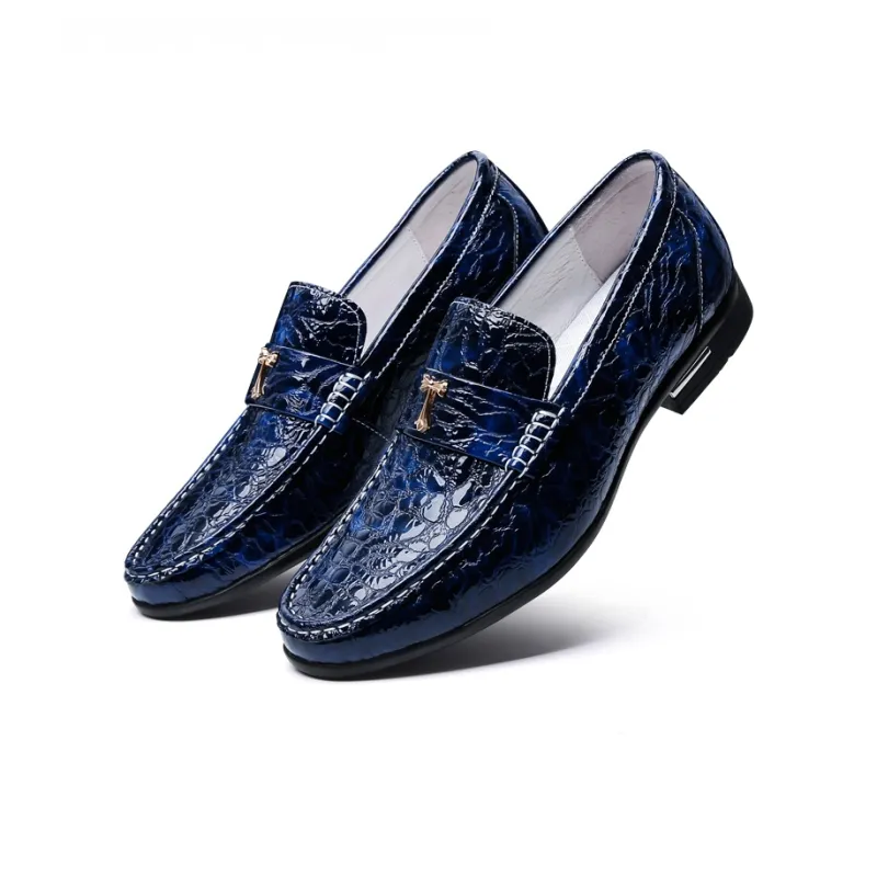 PALMPOLO Loafers Men Blue/Black-3