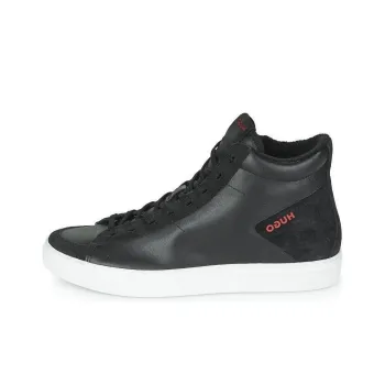HUGO BOSS High Top Skateboard Shoes Men's Black