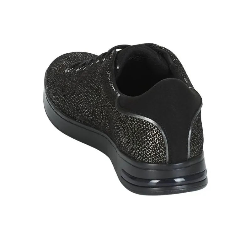 GEOX Low Top Skateboard Shoes Women's Black-4