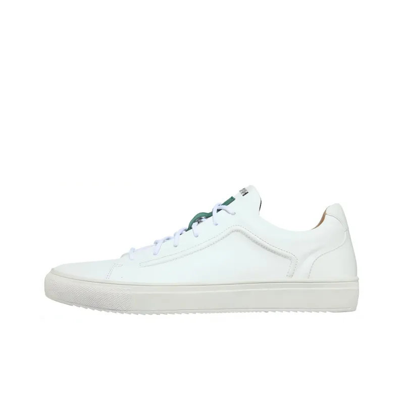 Skechers Razor Nash Low Top Skateboard Shoes Men's White-0