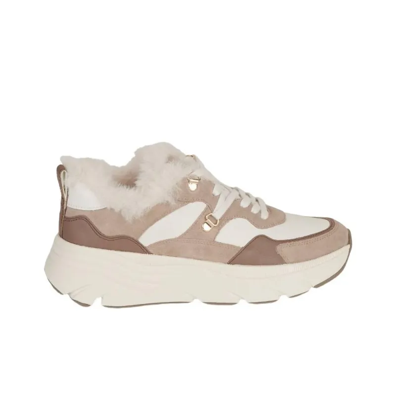 GEOX Low Top Casual Shoes Women's Beige-1