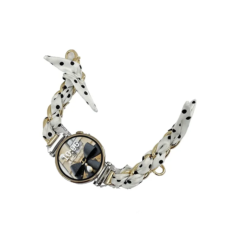 Yu Qing Huawei Compatibility Watch Band Spun Silk Material-10