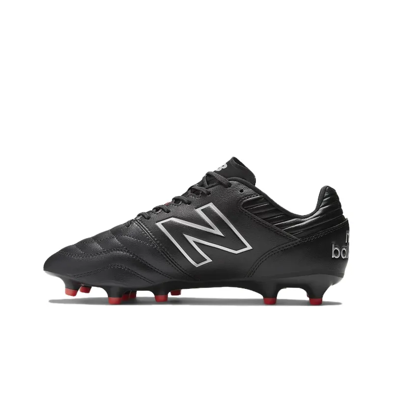 New Balance 442 V2 Pro FG Slip Resistant Soccer Shoes Unisex Black White-0