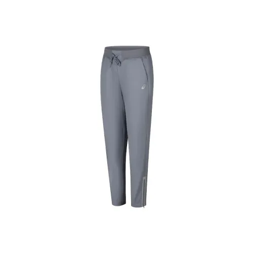 Asics Knitted Sweatpants Men Gray