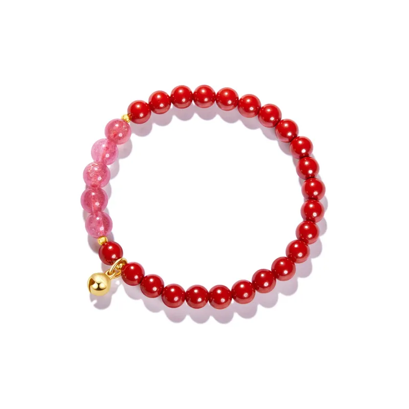 Far Mountain Joe Reconstructed Cinnabar Bracelets Unisex-1