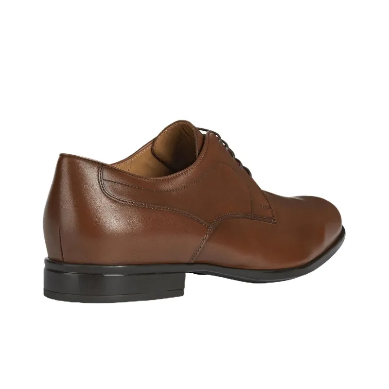 GEOX Dress Shoes Men Low Top Brown-3