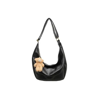Banyanu PU Dumpling Bag Crossbody Bag Medium Size Women's Black/Coffee/Brown