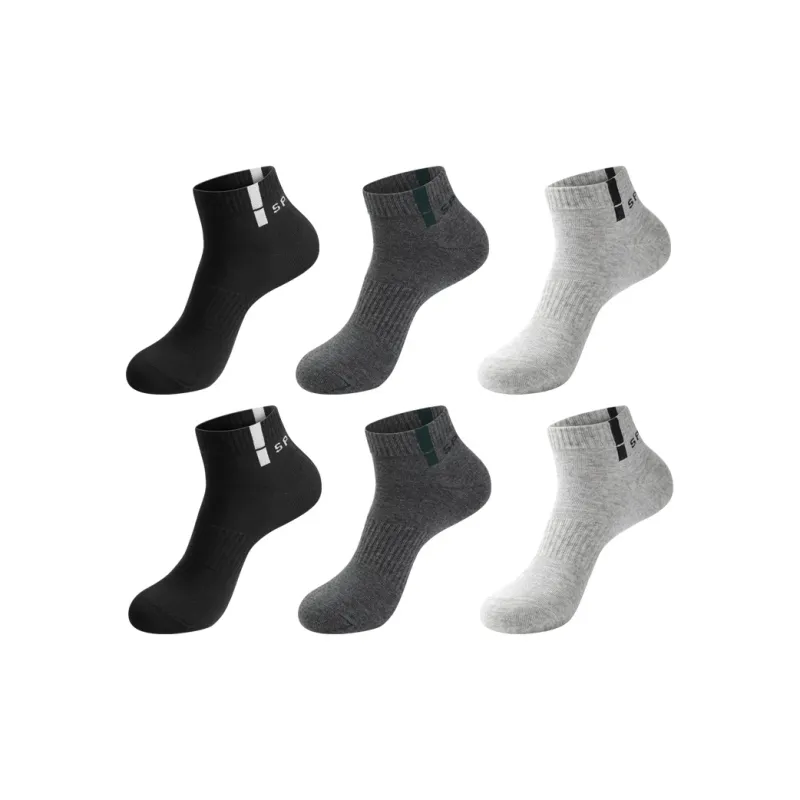 H-YXIANG Ankle Socks Men's 6 Pack-3