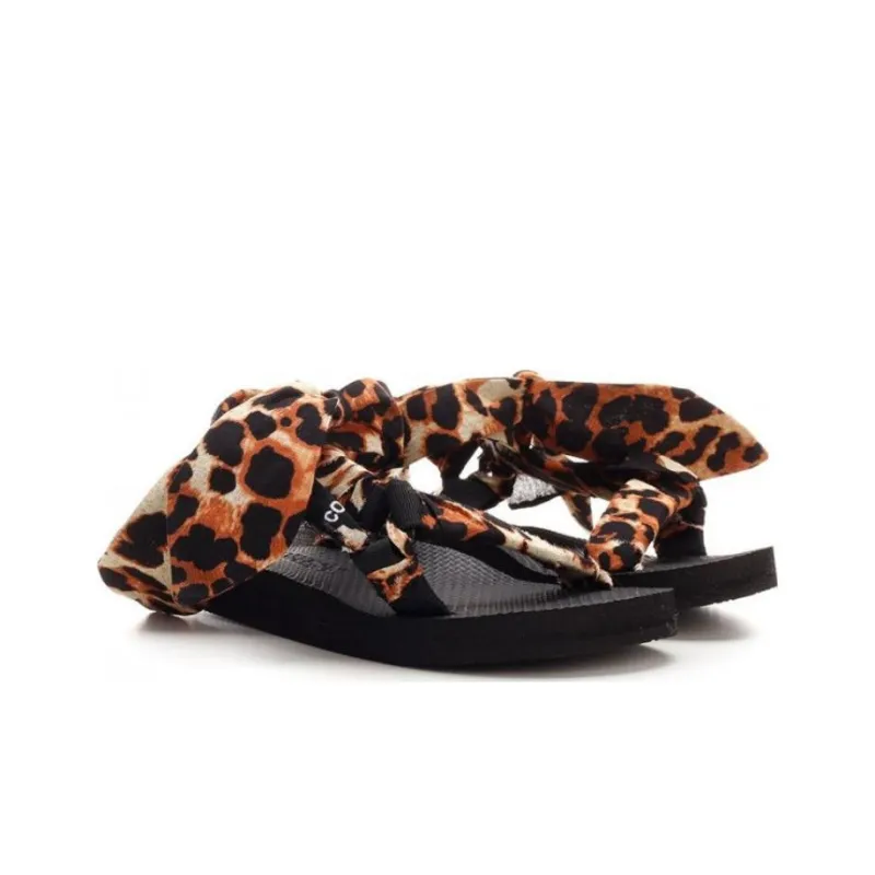 Arizona Love Apache Leopard-print Sandals-2