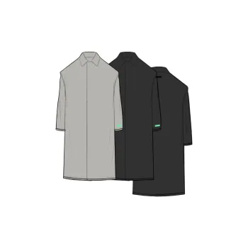 Fear Of God Essentials SS24 Drop2 Car Coat Trench Coat Men's Jet Black/Jet Black