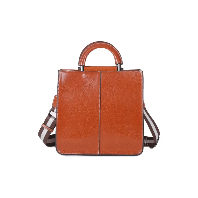 ALOENEY Genuine Leather Patchwork Cow Leather Handbag Regular Women's Green/Black/Brown/Coffee/Blue-6