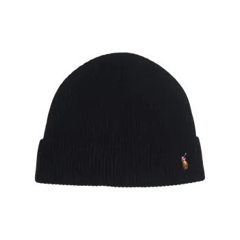 Polo Ralph Lauren Embroidered logo Ribbed knit Hat