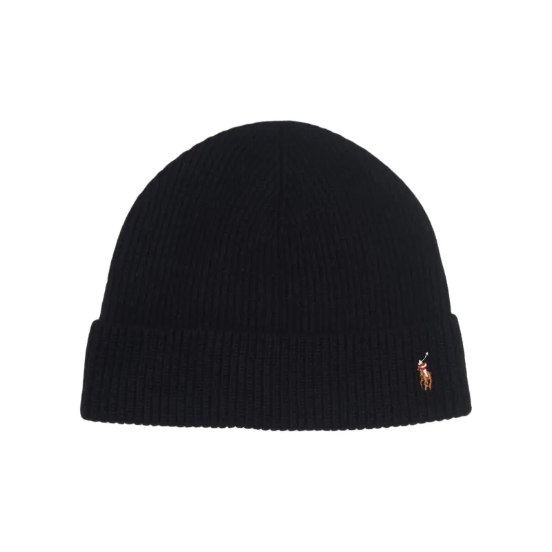 Polo Ralph Lauren Embroidered logo Ribbed knit Hat-0