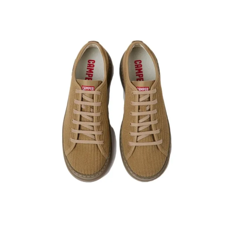 CAMPER Runner Low Top Skateboard Shoes Women's Beige-1