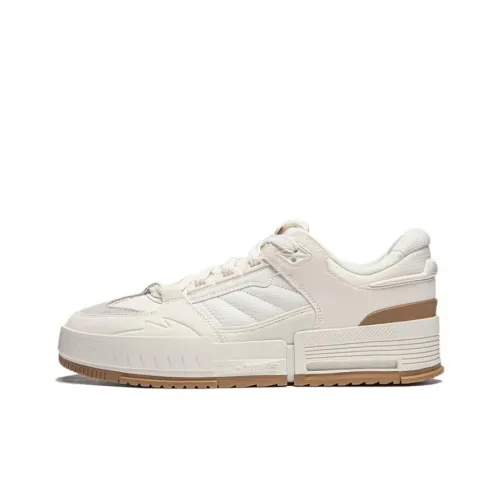 LiNing Lining Is Cushioning Wear Resistant Low Top Skateboard Shoes Men's Ivory