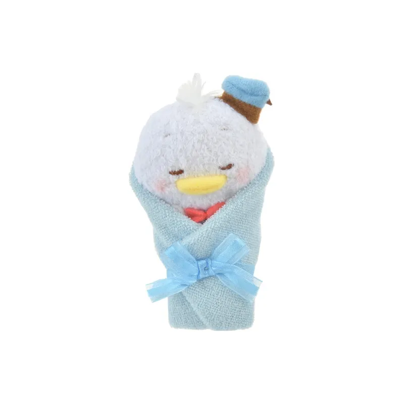 Disney Donald Duck Sleepy Baby Collection Dolls Plush Pendant 9cm High-0