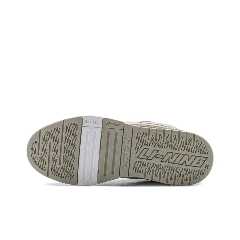 LiNing Wei Wu PRO PRO Cushioning Wear-Resistant Skateboard Shoes Women's Taupe-3