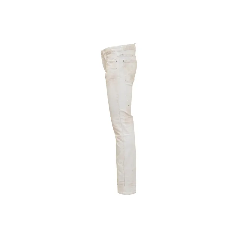 DSQUARED 2 Paint Splatter Straight Leg Skinny Jeans-2