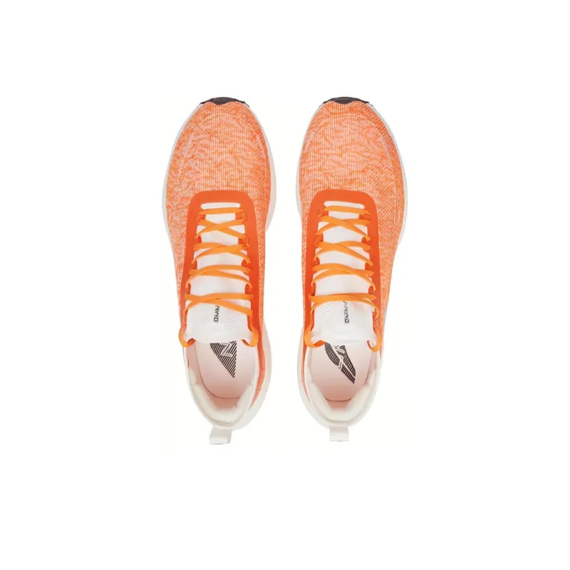 SOULLAND x LiNing Feidian 3 Ultra Cushioning Slip Resistant Low Top Running Shoes Unisex Orange-3