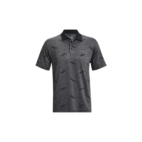 Under Armour Playoff Polo Shirts Men Black