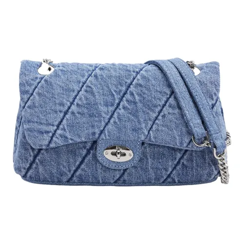 URBAN REVIVO Crossbody Bags Medium Gray Blue