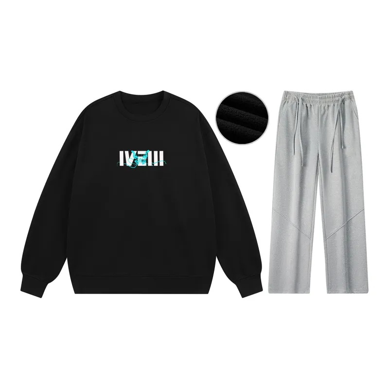 IVEIII Sweatshirt Sets Unisex-23