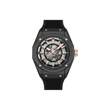 HANBORO Big Explosion Collection Automatic Mechanical Movement Watch Men's Watches Black Dial HBR9009.1-HH