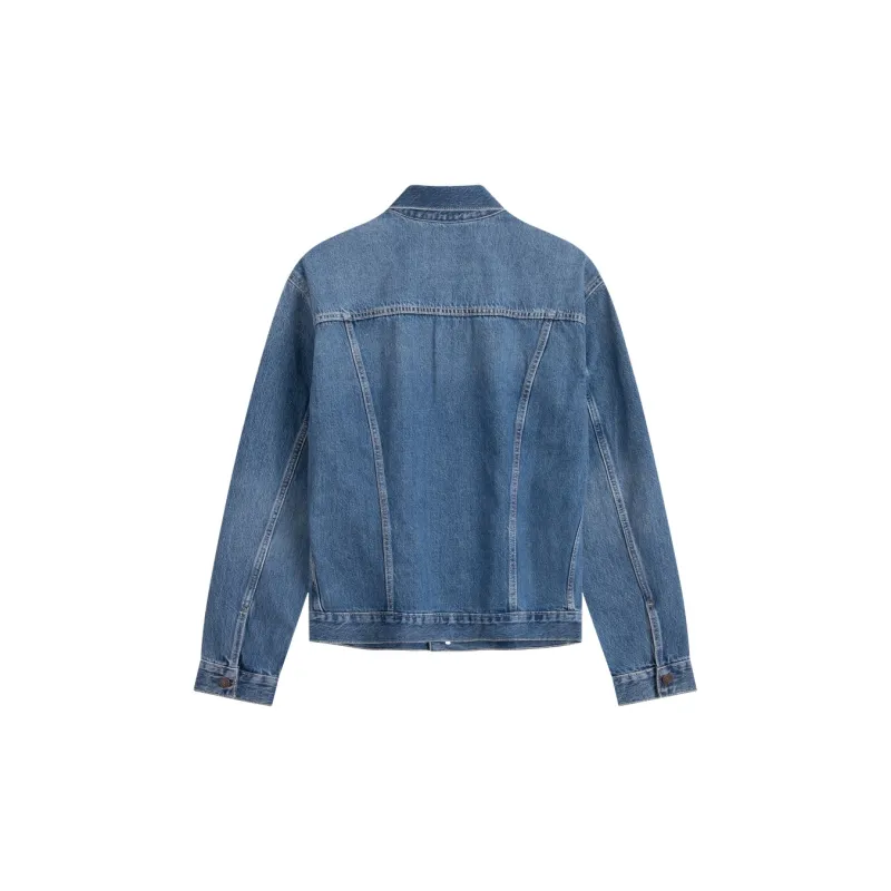 CALVIN KLEIN Denim Jacket Men's Denim Blue-1