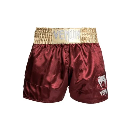 VENUM Sports Shorts Unisex Deep Red/Gold/White