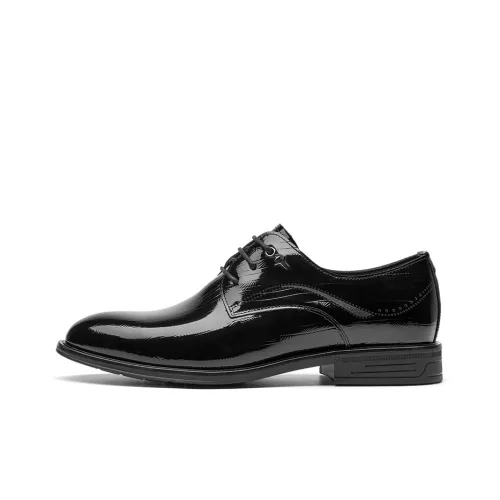 Spider King Dress Shoes Men Low-Top Black