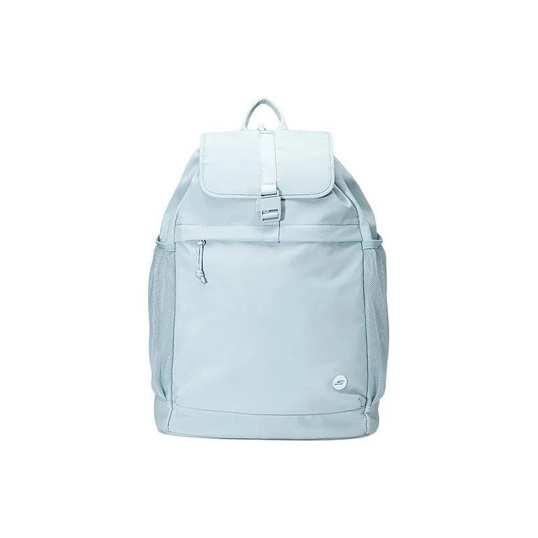 Skechers Fabric Backpack Large Size Unisex Baby Light Blue-0