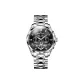 White Case Black Dial Steel Band