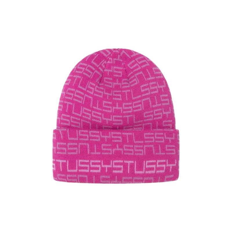 Stussy Jacquard Cuff Beanie-0