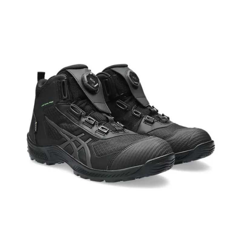 Asics Winjob CP604 Cushioning Wear Resistant Low Top Outdoor Shoes Unisex Black-2