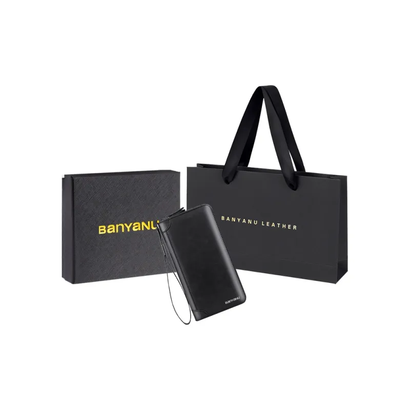 Banyanu Cow Leather Card Holder Unisex-4