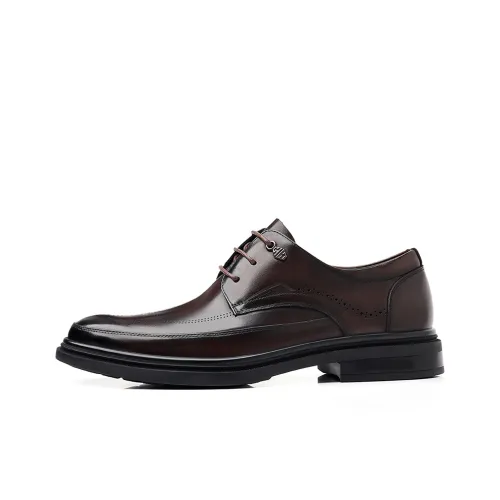 Romon Dress Shoes Men Low Top