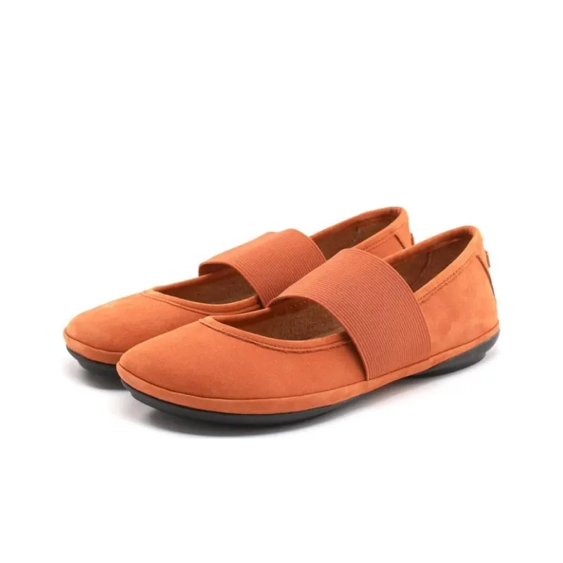 CAMPER Right Nina Suede Ballerina Shoes-2