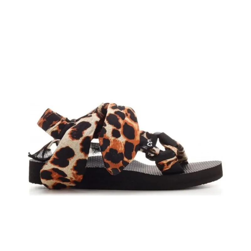 Arizona Love Apache Leopard-print Sandals-1