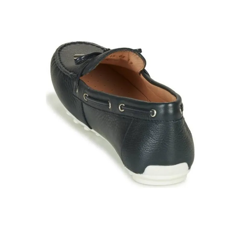 GEOX Boat Shoes Women's Blue Black-3